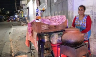 Emprendimiento de Atol Chuco en Apopa