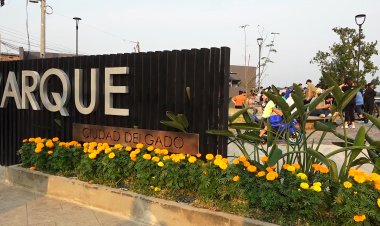 inauguración del parque municipal de ciudad delgado