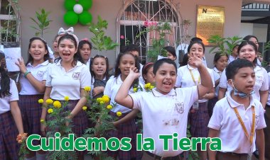 La Unidad Ambiental Agropecuaria del municipio de Apopa, conmemora el Día de la Tierra.
