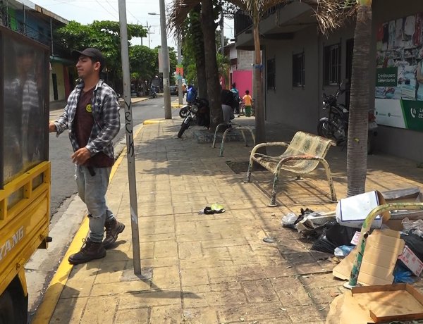 Sanciones por tirar basura en las calles.