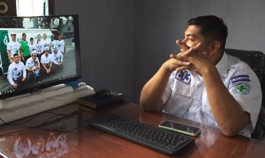 Padre socorrista de Cruz Verde Apopa