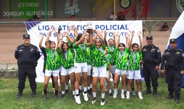 La Liga Atlética Policial de San Salvador Oeste Celebra Final de Fútbol en Apopa
