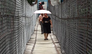 Colonia Los Ángeles al borde del peligro