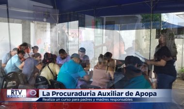 La Procuraduría Auxiliar de Apopa Realiza Un Curso de Padres Responsables