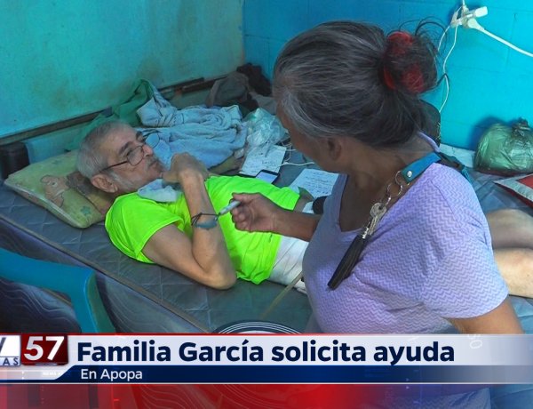 Familia García  solicita ayuda en Apopa