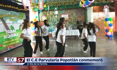 El C.E Parvulario Popotlan conmemora el Día de la Familia