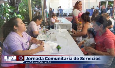Decenas de Familias Participaron en Jornada Comunitaria de Servicios en Colonia Valle del Sol