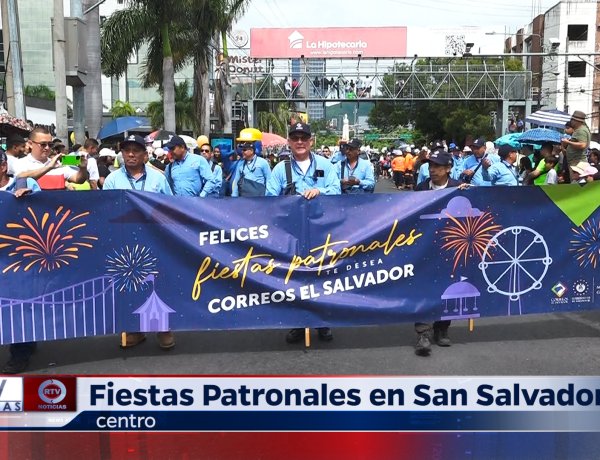 FIESTAS AGOSTINAS EN SAN SALVADOR CENTRO 2024