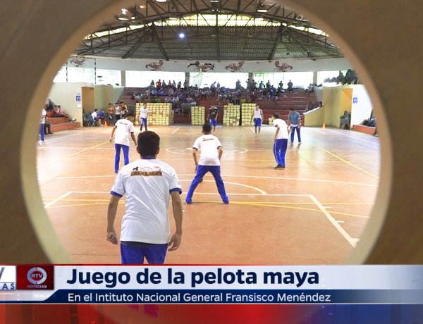 Juego de la pelota maya en el INFRAMEN
