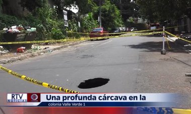 Cárcava en Colonia Valle Verde 1 de Apopa preocupa a residentes y automovilistas