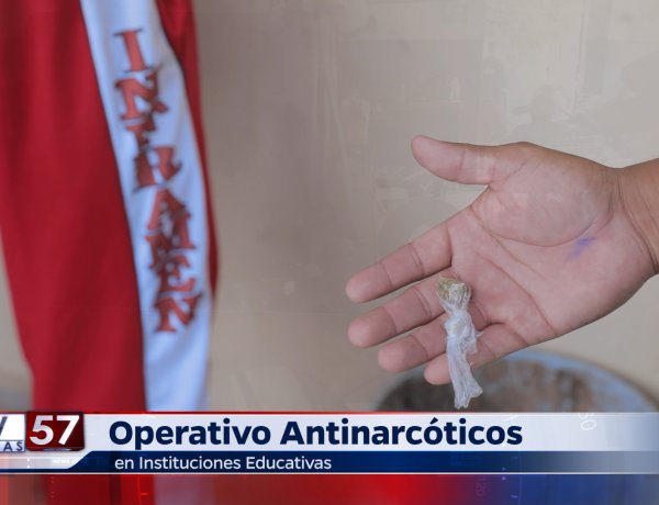 Operativo Antinarcóticos en Instituciones Educativas