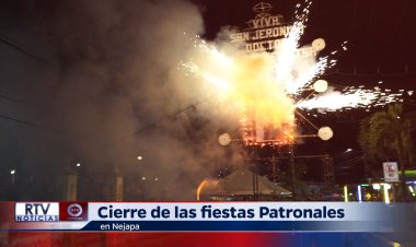 Cierre de las Fiestas Patronales en Nejapa 2024