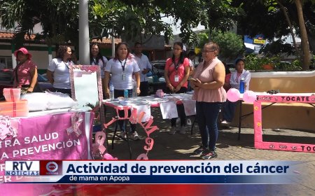 Prevención del cáncer de mama en Apopa