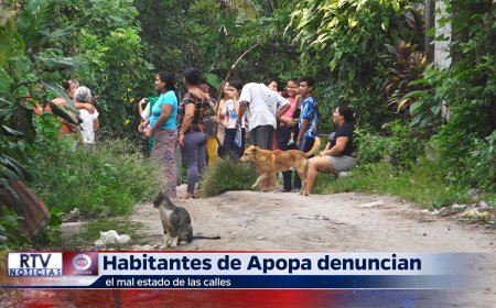 Apopenses denuncia el mal estado de las calles y la falta de agua potable