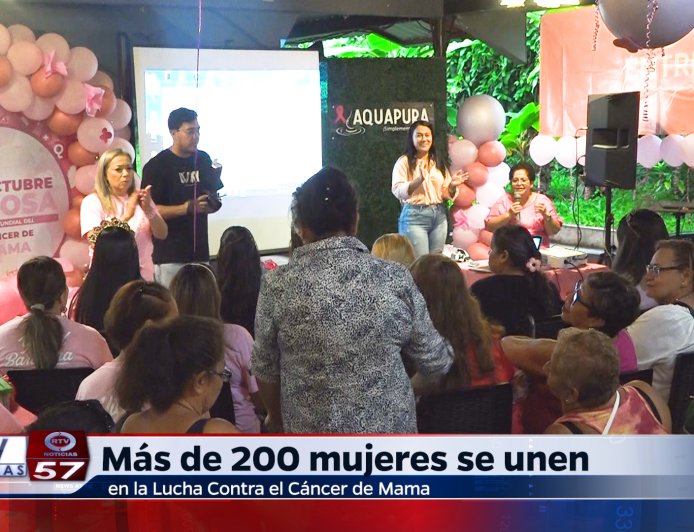 Más de 200 Mujeres Se Unen en la Lucha Contra el Cáncer de Mama