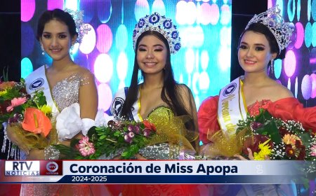 Coronación de Miss Apopa 2024-2025