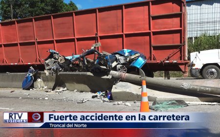 Accidente de Tránsito en la carretera Troncal del Norte