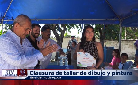 Clausura de Taller de Dibujo y Pintura