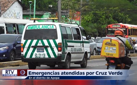 Emergencia Atendidas por Cruz Verde Seccional de Apopa, el 24 y 25 de Diciembre