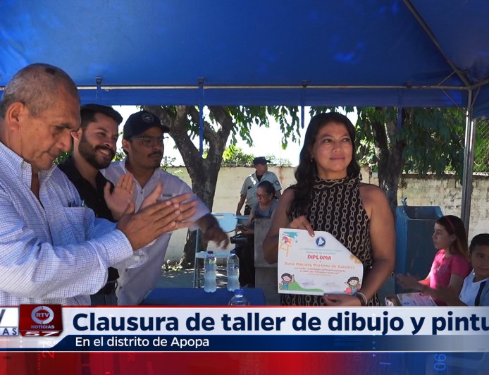 Clausura de Taller de Dibujo y Pintura