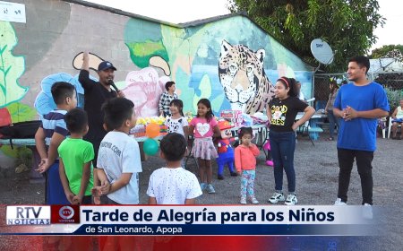 Una Tarde de Alegría para los Niños de San Leonardo