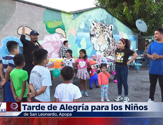 Una Tarde de Alegría para los Niños de San Leonardo