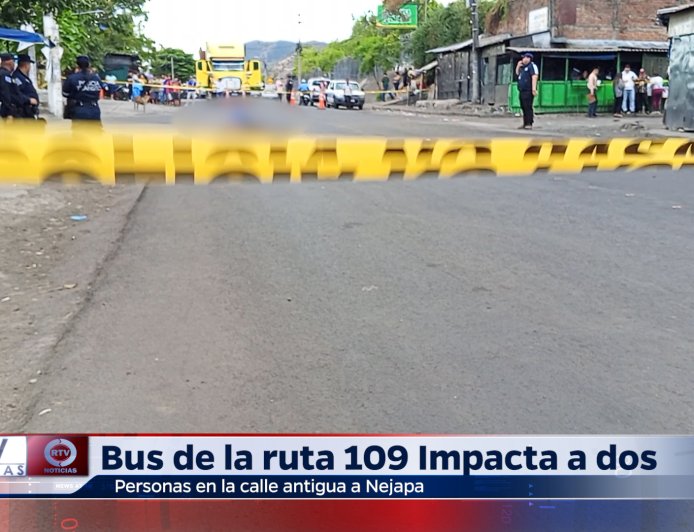 Accidente de tránsito deja dos personas sin vida en Apopa