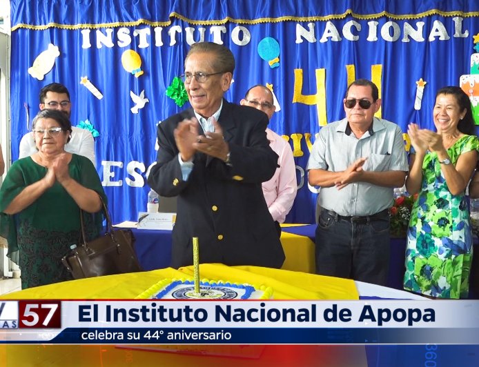 ????El Instituto Nacional de Apopa celebra su 44° aniversario????