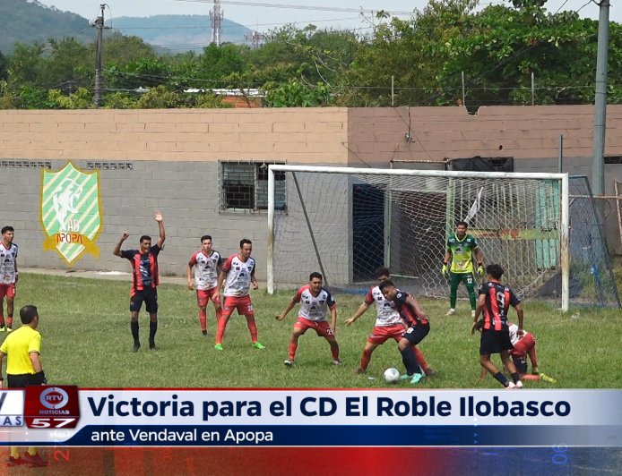 Victoria para el Club Deportivo El Roble ante Vendaval