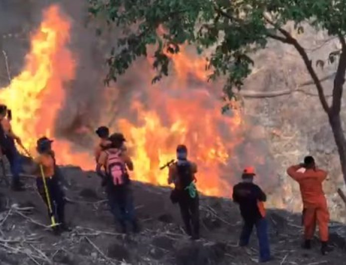 Incremento de incendios en Apopa