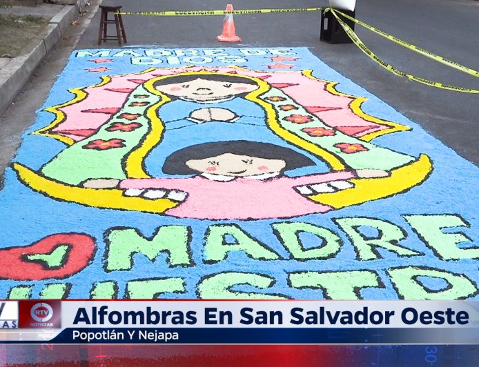 Creativas Alfombras en San Salvador Oeste