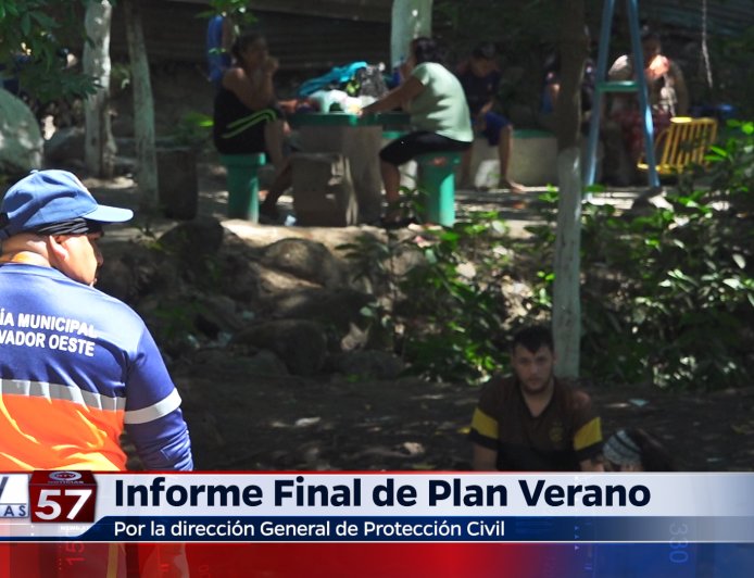 Informe Final de Plan Verano en Protección Civil