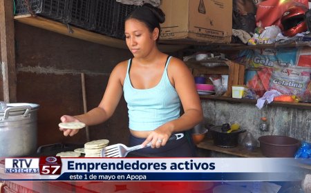 Emprendedores activos este 1 de mayo en Apopa