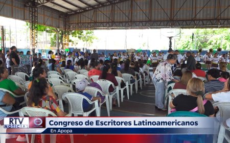 Congreso Latinoamericano de Escritores en Apopa