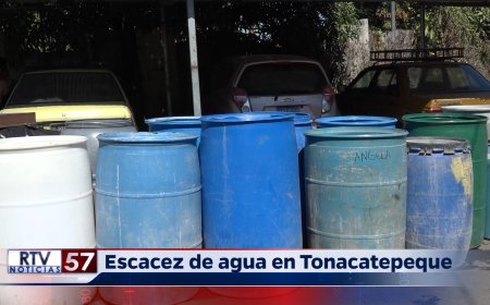 Vecinos de La Libertad, Tonacatepeque, enfrentan serios problemas de escasez de agua.????