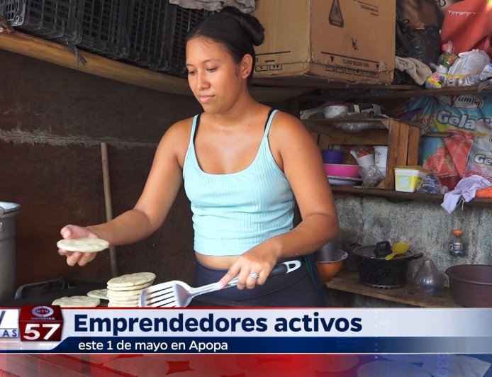 Emprendedores activos este 1 de mayo en Apopa
