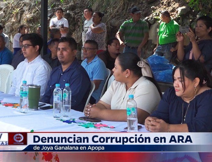 Denuncian Corrupción en ARA, Apopa