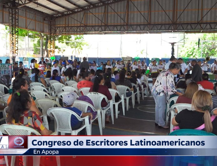 Congreso Latinoamericano de Escritores en Apopa