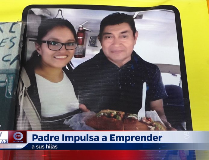 Padre Impulsa a Emprender  a sus Hijas