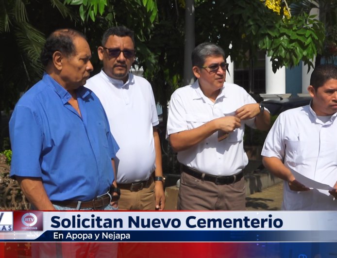 Solicitan nuevo Cementerio en Apopa y Nejapa