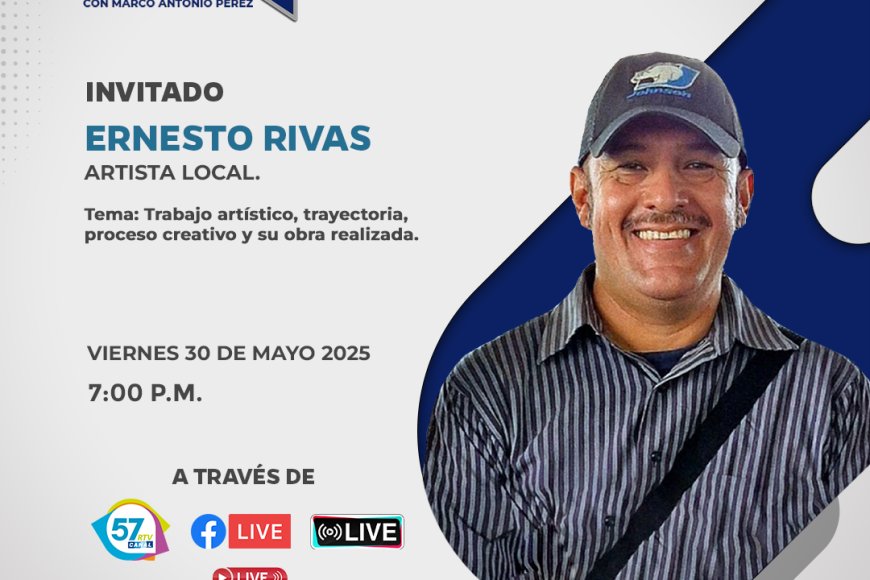 Artista local Ernesto Rivas