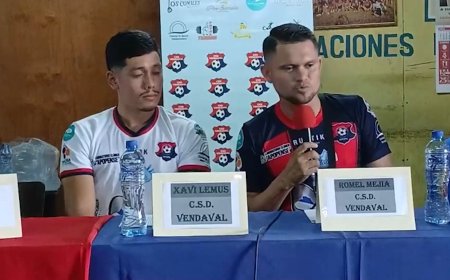 C.S.D Vendaval de Apopa presento a tres nuevo jugadores que este torneo Apertura 2025-2026