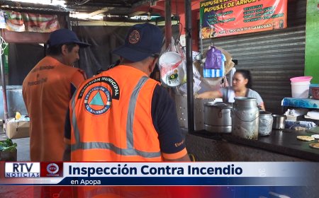Inspección de Prevención Contra Incendio en Apopa