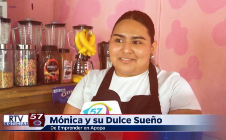 Mónica y su Dulce Sueño de Emprender, en Apopa
