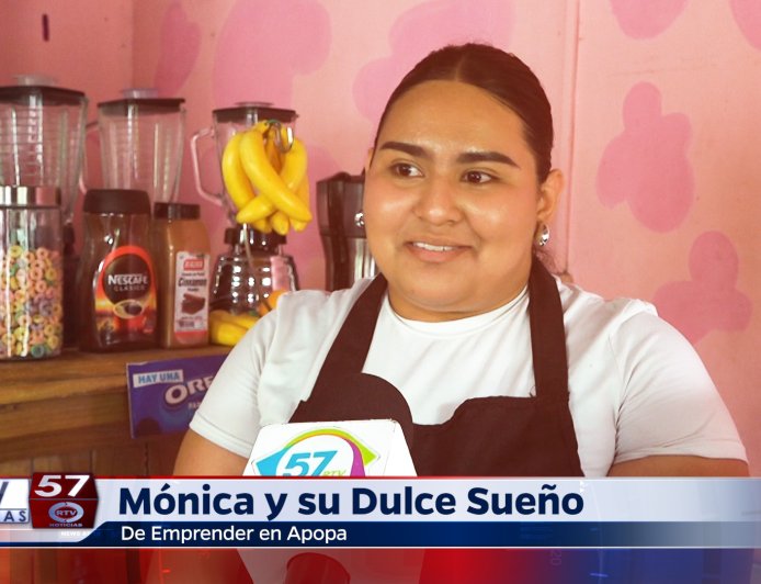 Mónica y su Dulce Sueño de Emprender, en Apopa