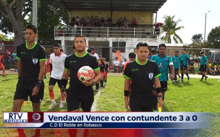 Vendaval vence 3 a 0 a CD Robles en Ilobasco