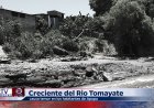 Creciente en el río Tomayate Preocupa a los Habitantes en Apopa