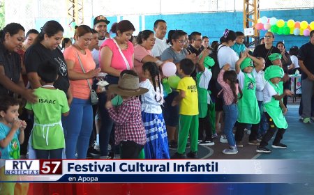 Festival Cultural Infantil en Apopa