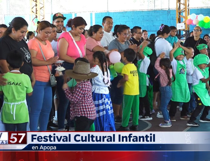 Festival Cultural Infantil en Apopa