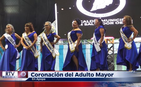 Coronación del adulto mayor en Apopa